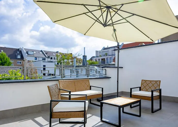 Appartement Zentrales - Balkon, Bar